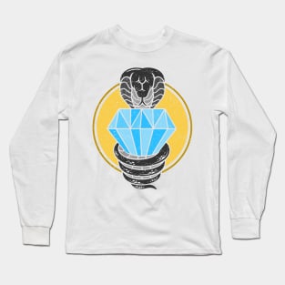 Cobra and Diamond Long Sleeve T-Shirt